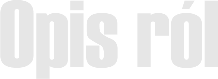 Opis ról